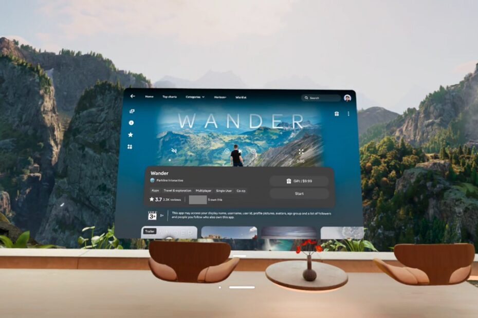 Wander VR App Review